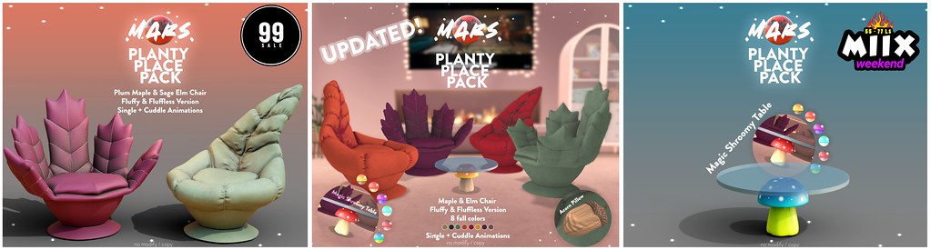 .Mars. Planty Place Pack Updated & Weekend Deals