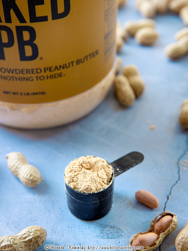 Naked PB Powdered Peanut Butter Container + Scoop