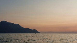 An evening at Lake Geneva