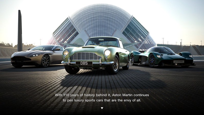 GT7 [Extra Menu No. 27] Collection: Aston Martin