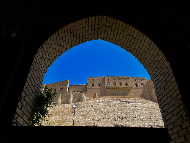 Erbil downtown near the citadel
