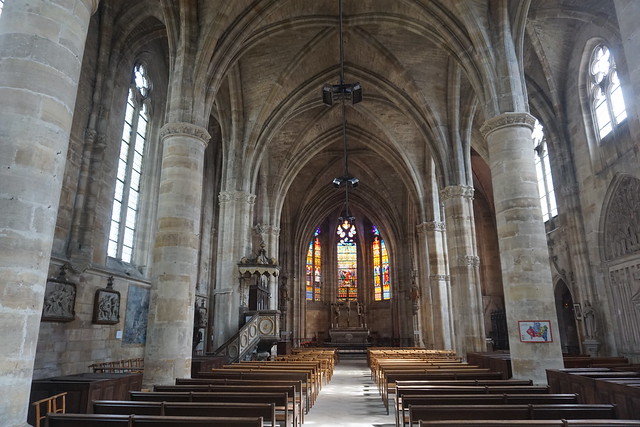 Collégiale Saint-Etienne, Bar-le-Duc : Vue intérieure
