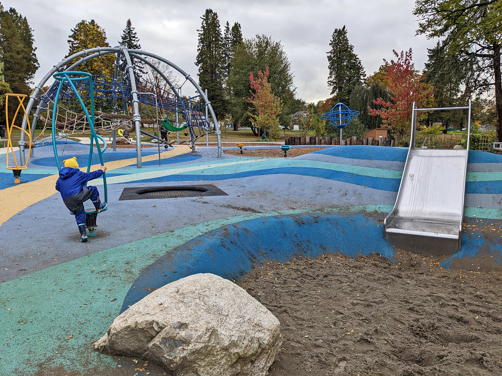 Beaconsfield Park playground, Vancouver, BC, Canada