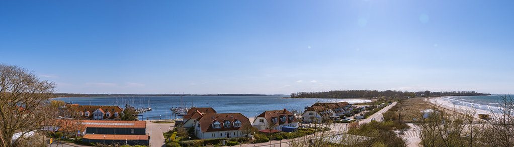 View Over The Bay At Rerik And The Wustrow Peninsula