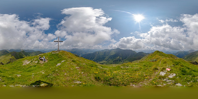 Reiterkarspitze, 360° Panorama