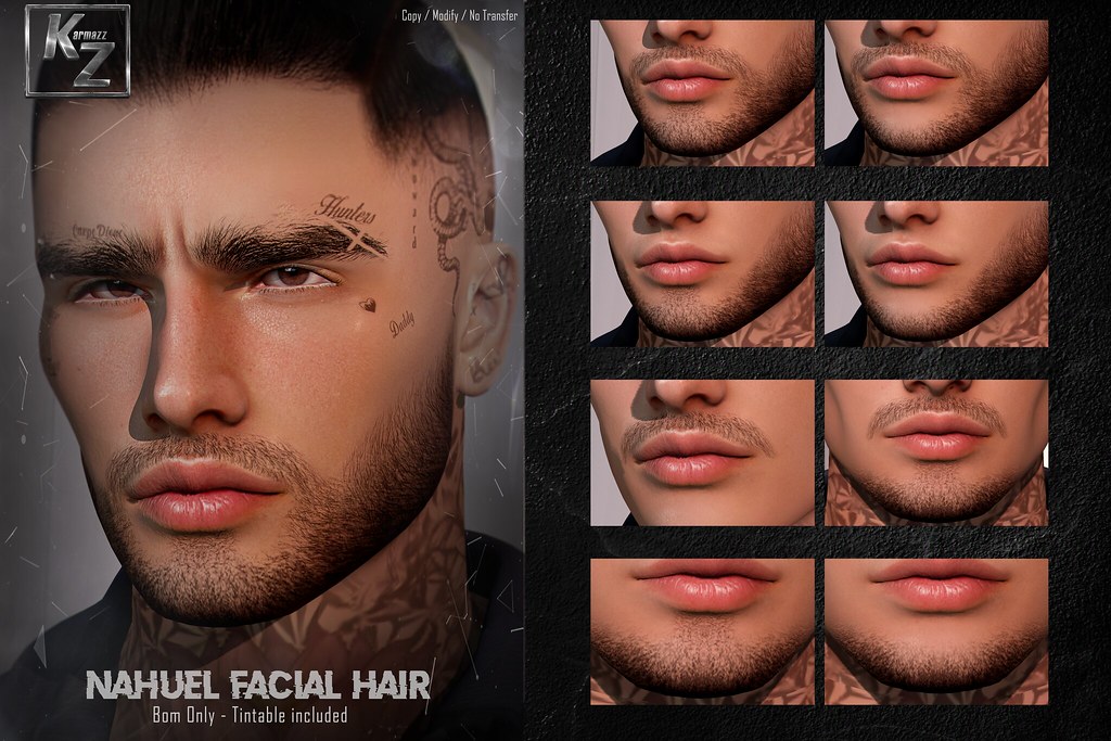Nahuel Facial Hair – EVOX