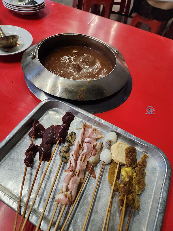 mcquek's sate celup places and foods