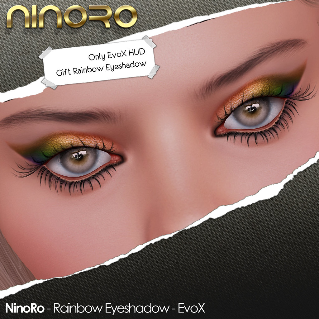 NinoRo – Rainbow Eyeshadow – EvoX