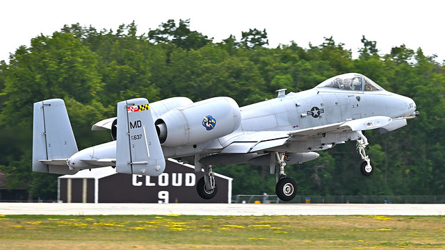 A-10C Thunderbolt II Warthog 175th Wing Maryland Air National Guard 637 78-0637