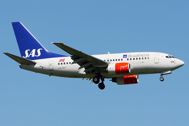 SAS Braathens | Boeing 737-600 | LN-RRY | London Heathrow