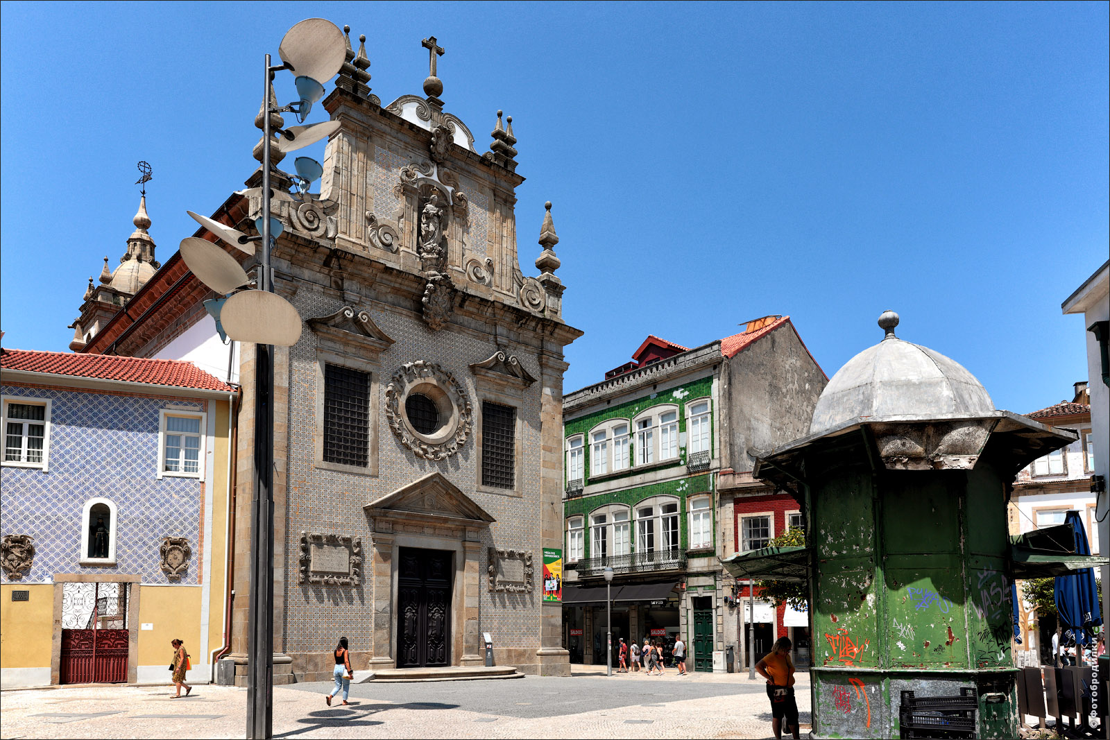 Церковь Третьего Ордена (Igreja dos Terceiros), Брага, Португалия
