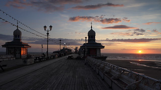 Blackpool North Pier Sunset