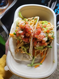 Duck Tacos from Holy Taco at Brisbane Vegan Twilight Markets
