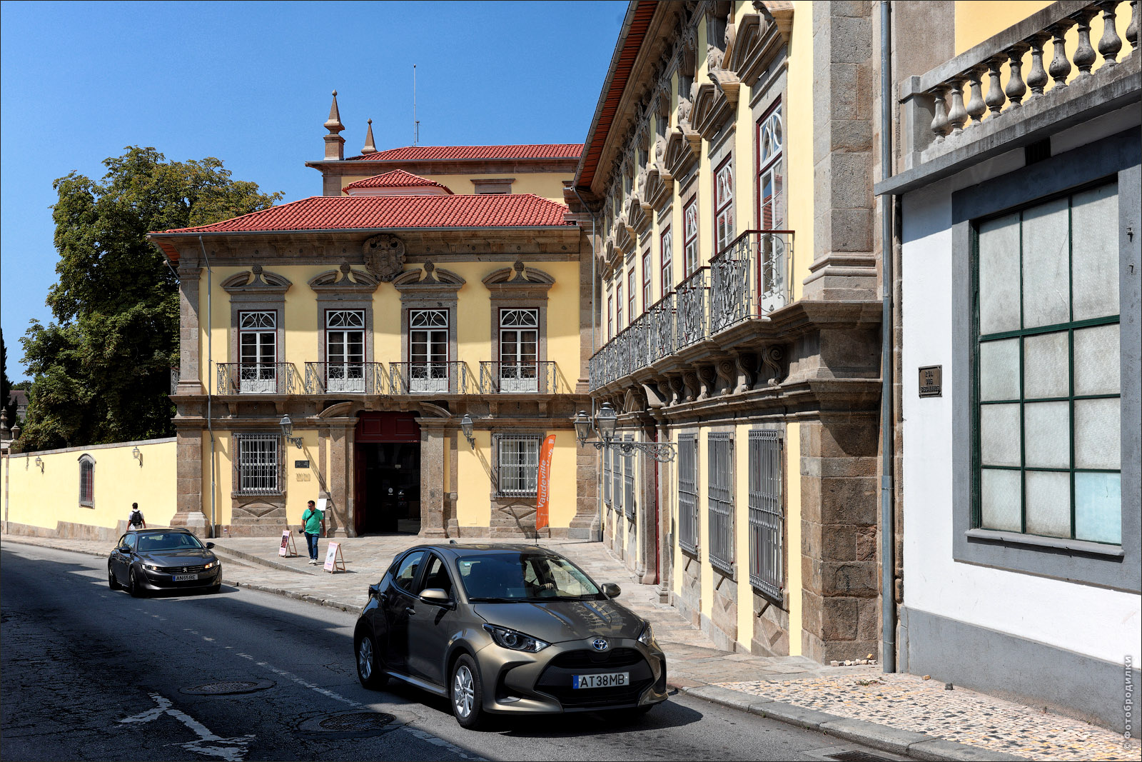 Дворец Бискаиньос (Palácio dos Biscaínhos), Брага, Португалия