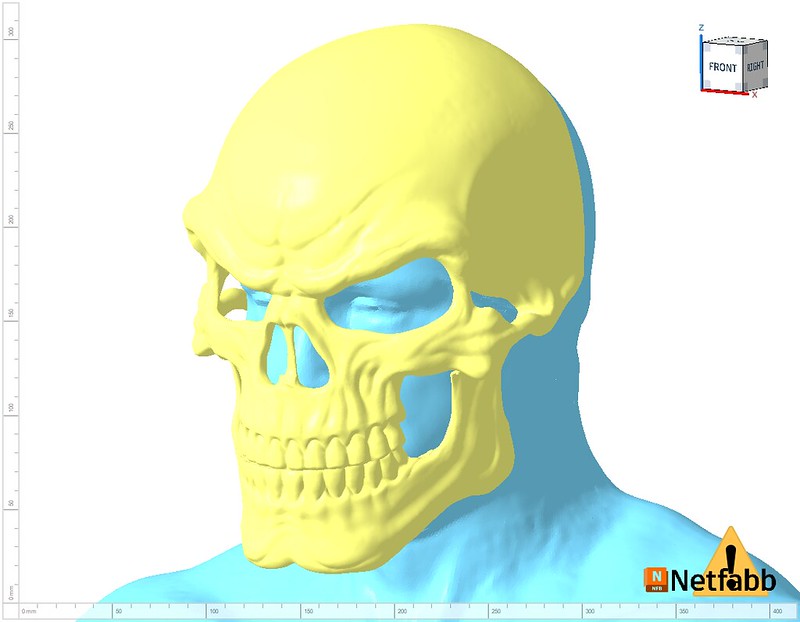 Skeletor Mask Model