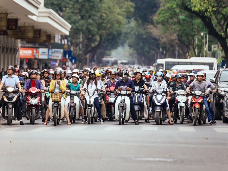 Hanoi itinerary - Hanoi traffic