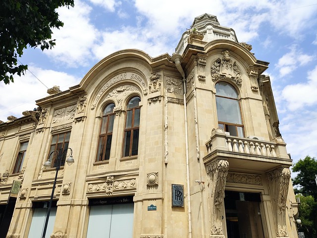 Tiflis Trade Bank Art Nouveau Architecture - Baku, Azerbaijan