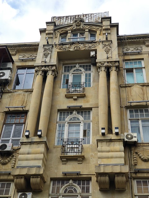 Zeynal bey Selimkhanov Apartments Art Nouveau Architecture - Baku, Azerbaijan