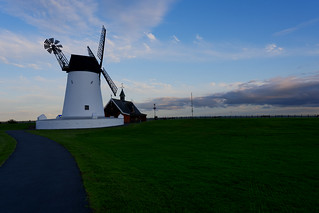 Lytham Windmill & Old Lifeboat Station at Sunset 01.08.23