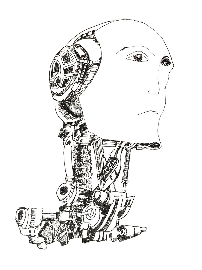 機器人 i-Robot  - 物體素描 object sketch ...