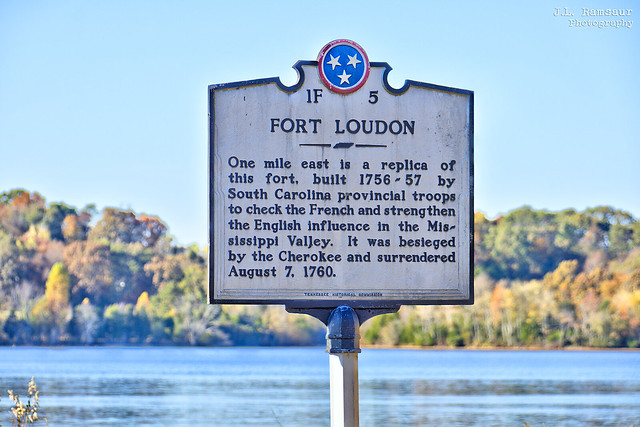 Fort Loudon Historical Marker - Vonore, Tennessee