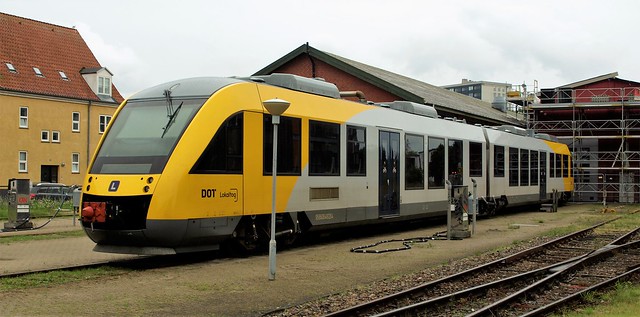 Deens DOT Lint dieseltreinstel