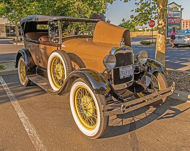 1928 Model A Ford - Chico, California (8/5/2023)