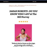 The Spy in the Stalls review Sarah Roberts Do You KNow Who I Am