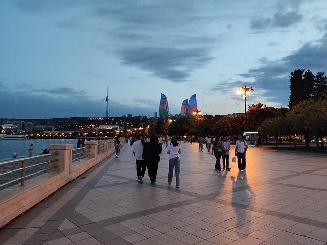 Evening Walk - Baku, Azerbaijan