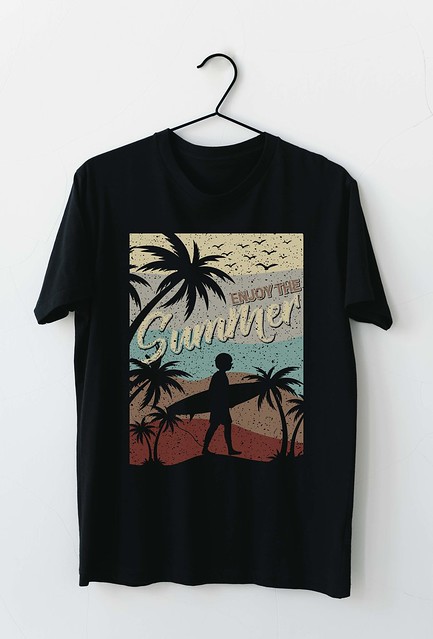 Enjoy The Summer T shirt Design