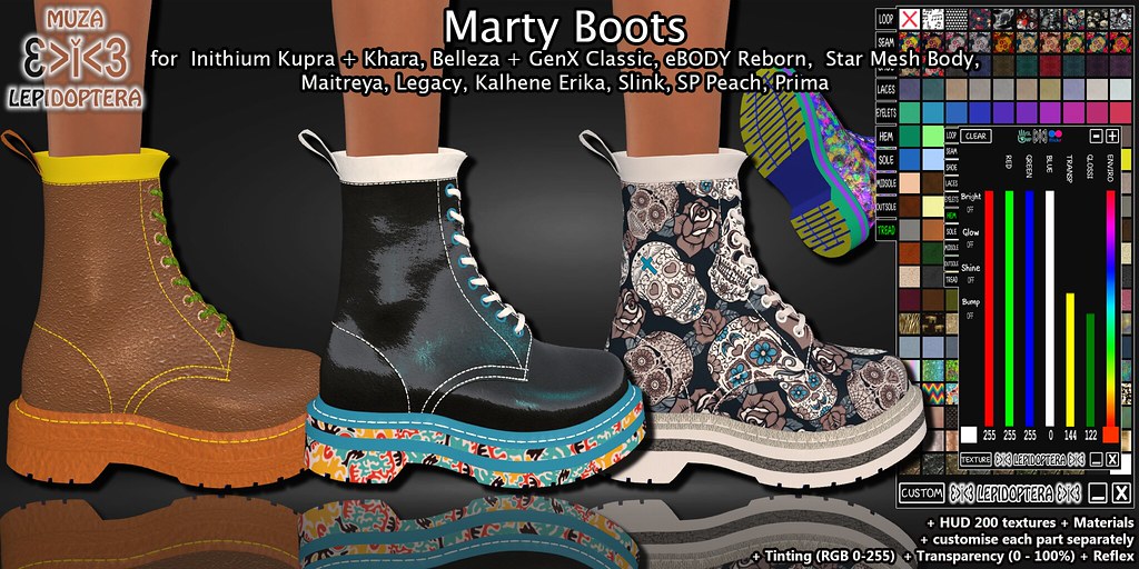 MUZA Marty Boots