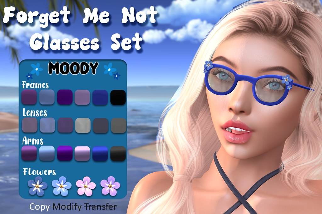 Moody – Forget ME not Glasses – Forget ME not Fair 2023 EXCLUSIVE