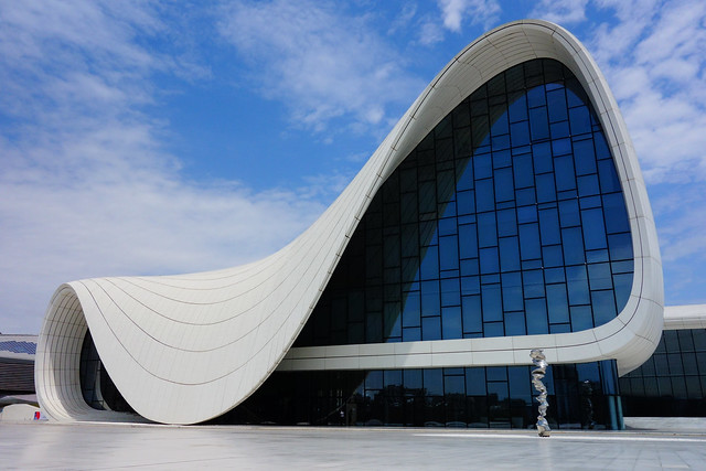 Heydar Aliyev Center Park - Baku, Azerbaijan