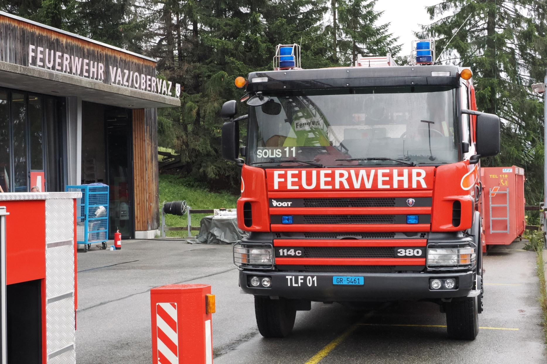 Besuch bei der Feuerwehr Lenzerheide 05.08.2023