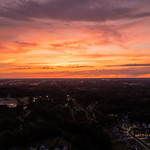 Sunset over Powder Spirngs, Georgia 8/7/23 - DJI Air 2S 