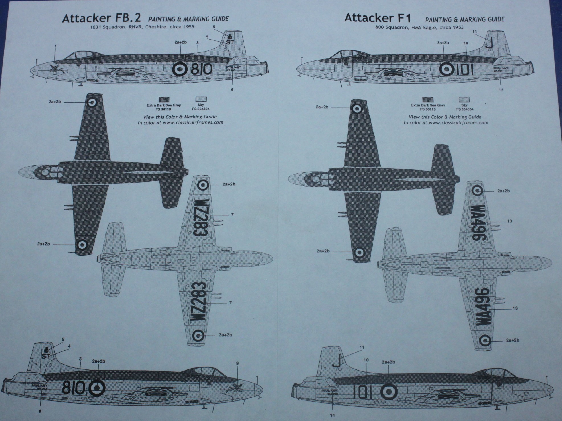 Supermarine Attacker, Classic Airframes 1/48 53102103226_3f5a6c69f0_k