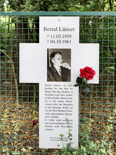 Bernd Lünser / DDR Vluchteling / Berlijn