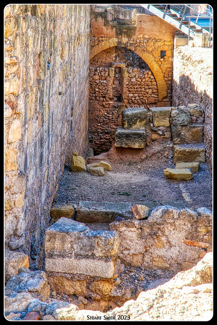 Ruins, Circ Romà, Rambla Vella, Tarragona, Catalonia, Spain