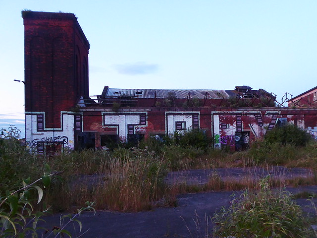 P1990703    Lord Line Pump House, St Andrew's Dock, Hull.    July 2023