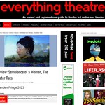 Everything Theatre review Semblance of a Woman