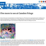 Fringe Review 5 more to See at the Camden Fringe