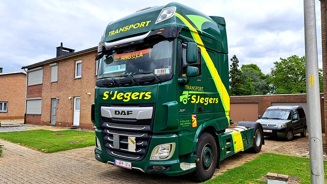 DAF XF SSC Euro6C 116.480 4x2 FT (2018) - S'Jegers Transport BVBA Laakdal, Antwerpen, Vlaanderen, België