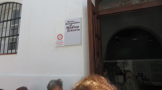 Entrance  to Ethnographic Museum,    Ethnographic  Museum, Calle  Altimirano,  Medina  Sidonia,  Andalucia, Spain