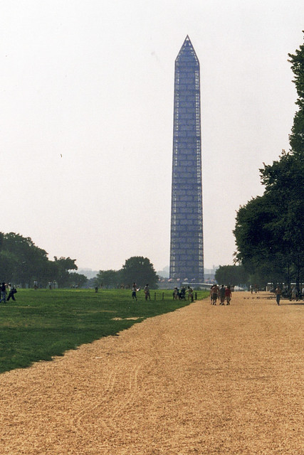 Washington Monument restoration 1999 01