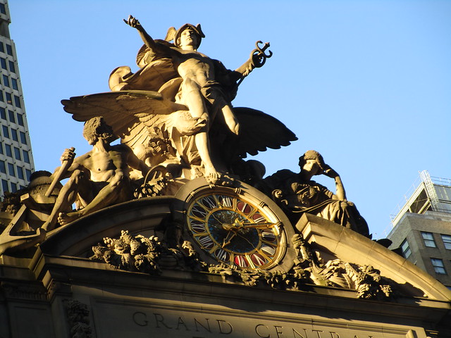 Glory of Commerce Statue Grouping Grand Central Terminal 5666A