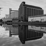 Westhafen reflection