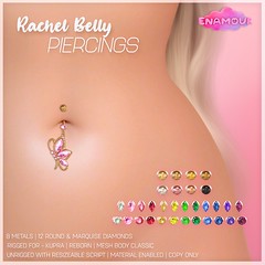 Enamour | RACHEL BELLY PIERCING | GIVEAWAY ALERT!!