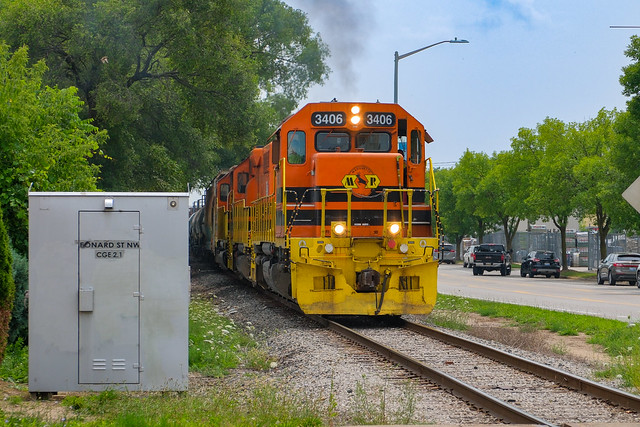 Marquette Rail at Leonard St., Grand Rapids