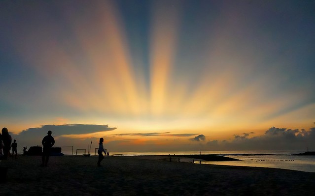Bali Beach Soccer at dawn