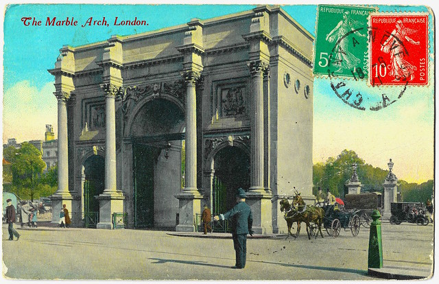 London - Marble Arch Prior to 1921. And the Birth of a Computer Scientist.